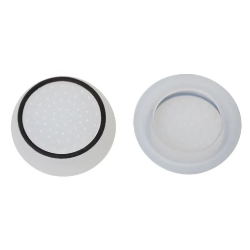 Juego de 2 fundas de silicona de dos tonos para mandos PS5, PS4 y Xbox Series X/S Fundas protectoras para joysticks analógicos