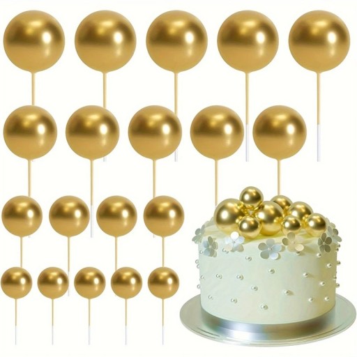 Juego de 20 bolas de espuma para decorar tartas, bolas de colores, para cumpleaños y celebraciones, divertidas decoraciones para dulces. Juego de 20 bolas de espuma para decorar tartas, bolas de colores, para cumpleaños y celebraciones, divertidas decoraciones para dulces.