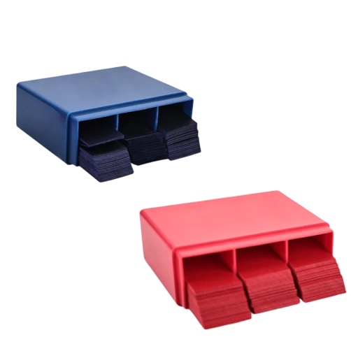 Juego de 300 unidades de tiras articulatorias de doble cara para dientes 1,8 x 5,5 cm delgadas 0,1 mm para control de oclusión uso dental