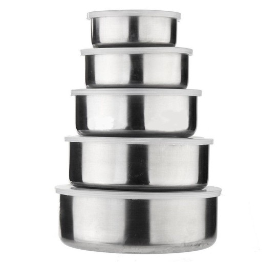 Juego de cajas para alimentos 5 uds.