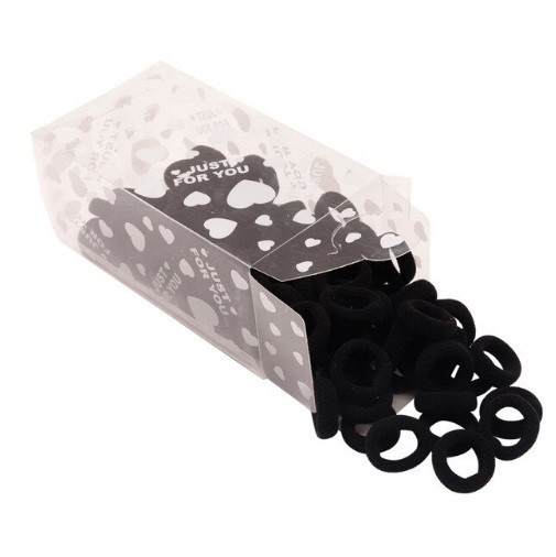 Juego de gomas para el pelo - 100 uds.