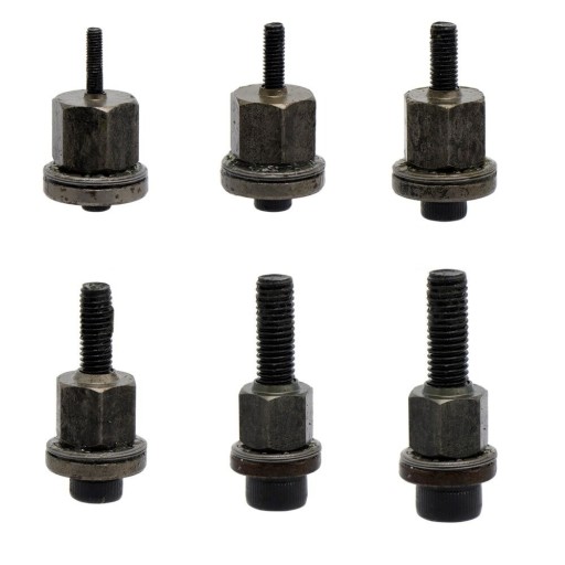 Juego de tuercas remachables 6 uds.