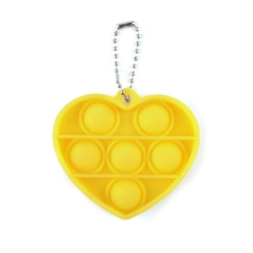 Juguete antiestrés Pop it en forma de corazón Juguete antiestrés Pop it en forma de corazón