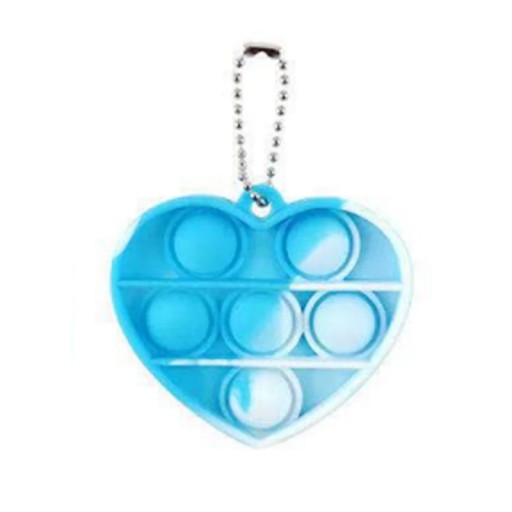 Juguete antiestrés Pop it en forma de corazón