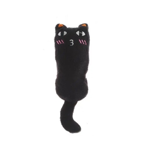 Juguete de peluche para gatos para rechinar los dientes y las garras Juguete para morder Juguete de peluche interactivo para gatos