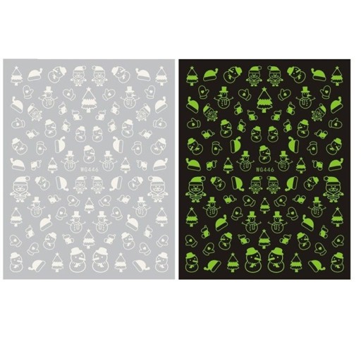 Jul 3D Nail Stickers N981