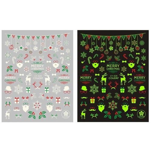 Jul 3D Nail Stickers N981
