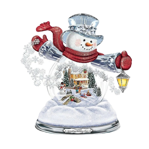 Jul snögubbe fönster klistermärke
