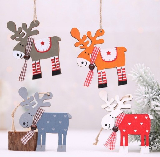 Juledekoration af rensdyr