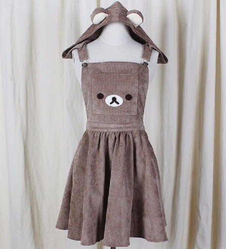 Jumpsuit met capuchon