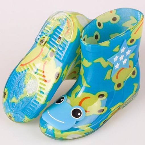 Jungen-Gummistiefel mit Frosch