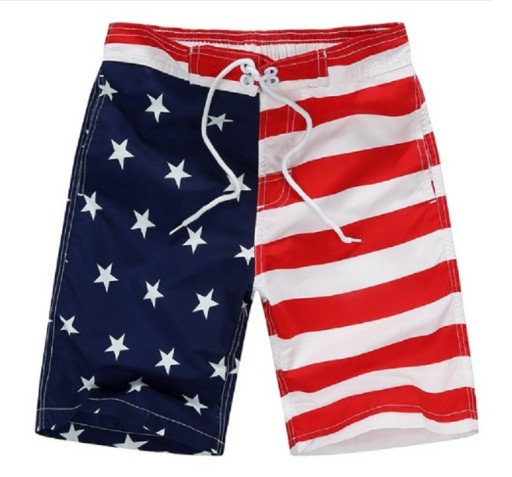 Jungen Shorts mit USA-Flagge J1330