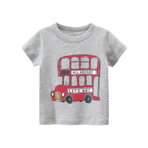 Jungen-T-Shirt mit Auto B1416