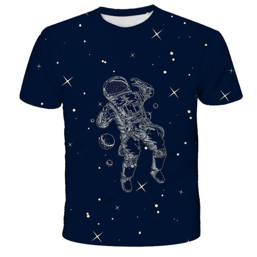 Jungen-T-Shirt mit einem Kosmonauten