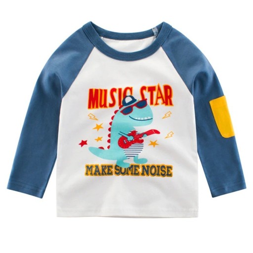 Jungen-T-Shirt mit langen Ärmeln B1522