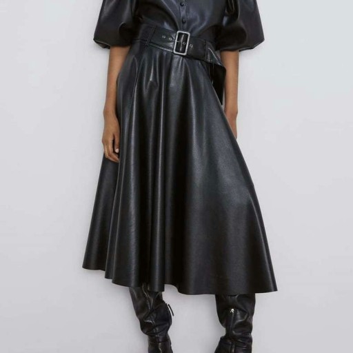Jupe femme à taille haute A1