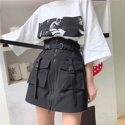 Jupe femme avec ceinture