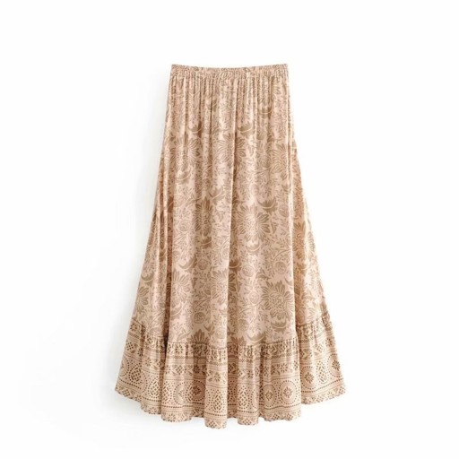 Jupe longue femme avec motif G77