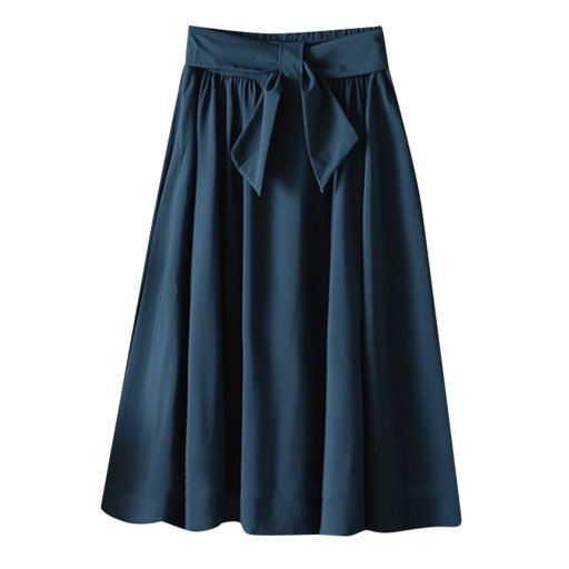 Jupe longue femme avec nœud