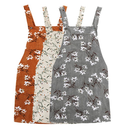 Jupe salopette femme A3176