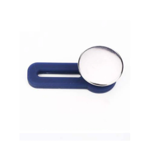 Justerbar, udtrækkelig taljeforlænger med knap 35 x 17 mm taljeforlænger til jeans, elastisk bukseadapter, ingen syning, hurtig justering