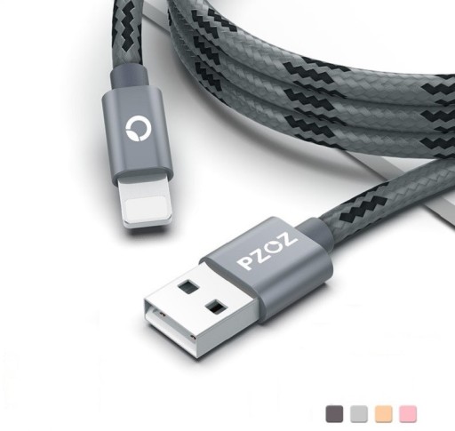 Kabel do transmisji danych Apple Lightning na USB A1448