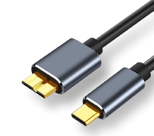 Kabel do transmisji danych USB-C / Micro USB-B 3.0