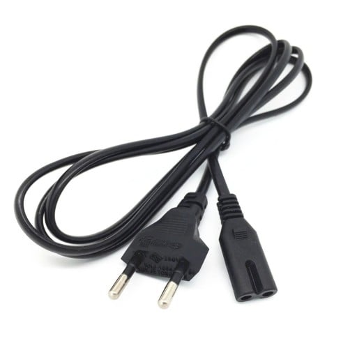 Kabel zasilający sieciowy 2-pinowy 1,5 m