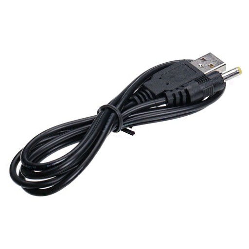 Kabel zasilający USB DC 4,0 x 1,7 mm 1,2 m