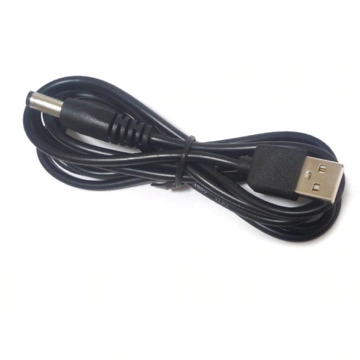 Kabel zasilający USB DC 5,5 x 2,1 mm 1,5 m