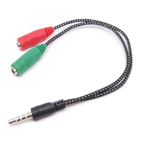 Kabelgaffel 3,5 mm jackstik