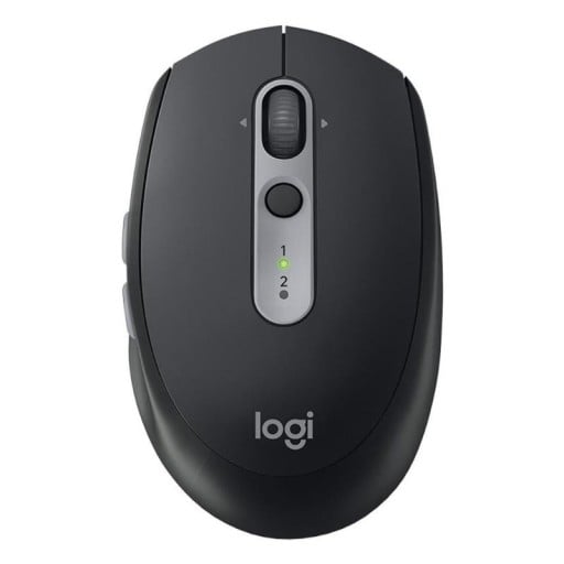 Kabellose optische Maus mit Bluetooth und USB-Empfänger Zwei Verbindungsmodi 7 Tasten 1000 DPI Reichweite 10 m Stromversorgung 1x AA 103 x 64