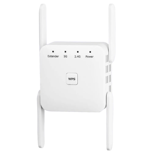 Kabelloser WLAN-Router, 1000 Mbit/s, 2,4 GHz und 5 GHz, kabelloser Signalverstärker, tragbarer Router, leistungsstarker Signalverstärker, WLAN-Extender, universelle Kompatibilität, große Abdeckung, 8,2 x 7,2 x 5,5 cm