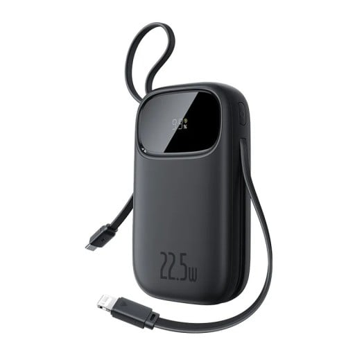 Kapacitná powerbanka Vstavané káble USB-C a Lightning 22,5 W 20000 mAh Displej so stavom nabitia Pre telefón na dovolenku a kempovanie