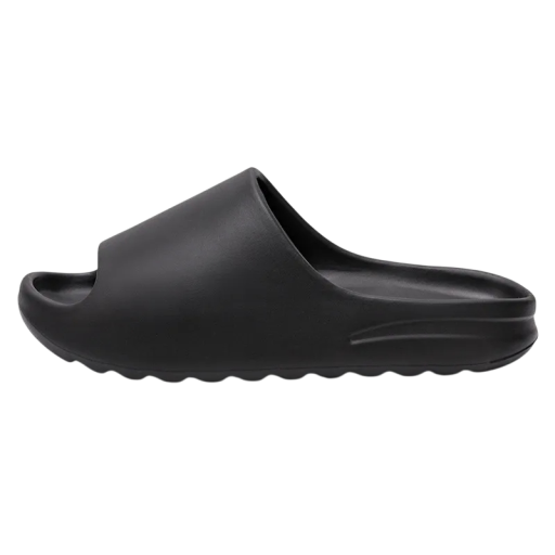 Kapcie z grubą podeszwą Minimalistyczny design Kapcie unisex Lekki i elastyczny materiał Modne kapcie na lato i do domu