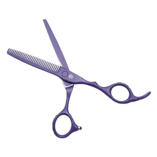 Kappersschaar van roestvrij staal 16 cm Professionele kappersschaar met kartels Kappersaccessoires