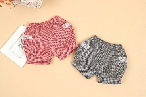 Karierte Shorts für Mädchen J1264