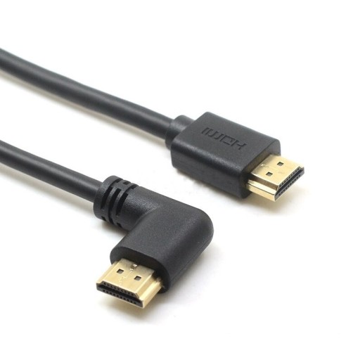 Kątowy kabel połączeniowy HDMI 2.0 M / M