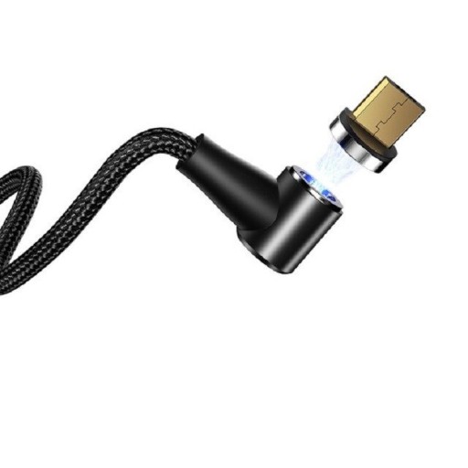 Kątowy magnetyczny kabel USB K618