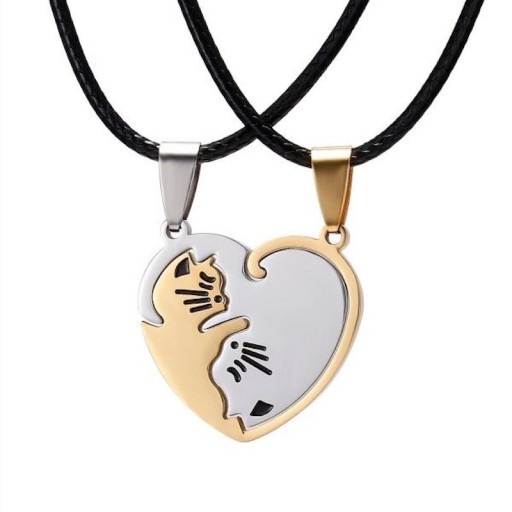 Katt par halsband