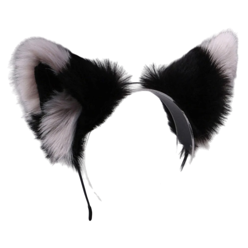 Kattenoren op haarband Pluche kattenoren op haarband Cosplay-accessoire Meisjeshoofdbanden voor Halloween