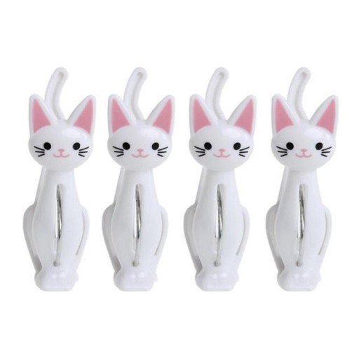 Kattenwasknijpers 4 stuks