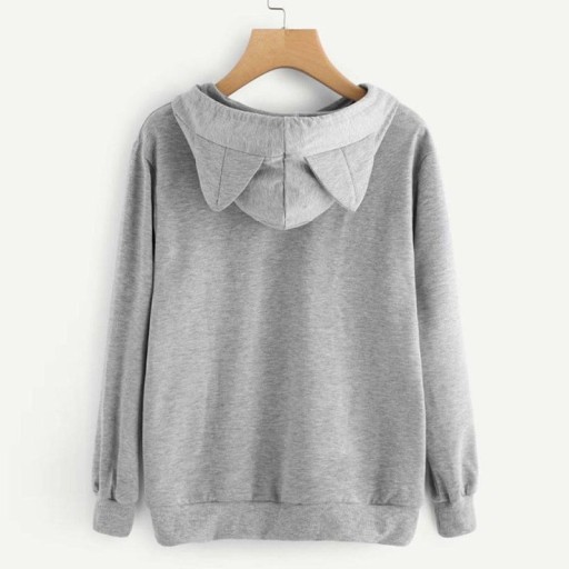 Katzen-Sweatshirt für Damen B22