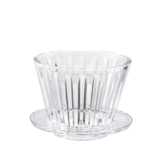 Kávový překapávač plastový pro 1–2 šálky 90×98×72 mm manuální drip filtr na kávu pro domácí i kancelářské použití