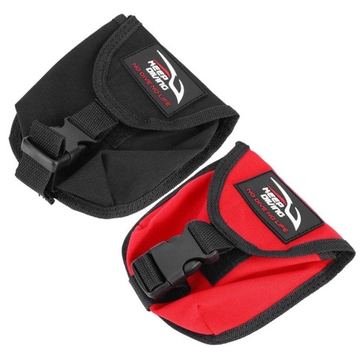 KEEP DIVING Duikgordeltas Waterdicht met snelsluiting voor gewichten 2 kg 13 x 13 x 5 cm Nylon 1000D met TPU Voor een gordel van 5 cm