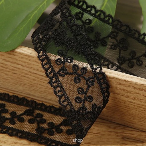 Κεντητή δαντελένια κορδέλα 3,5 εκ. x 182 εκ. Διακοσμητική δαντελένια ταινία Πολυεστερική κεντητή δαντέλα για ράψιμο γαμήλιες διακοσμήσεις δημιουργία και διακόσμηση