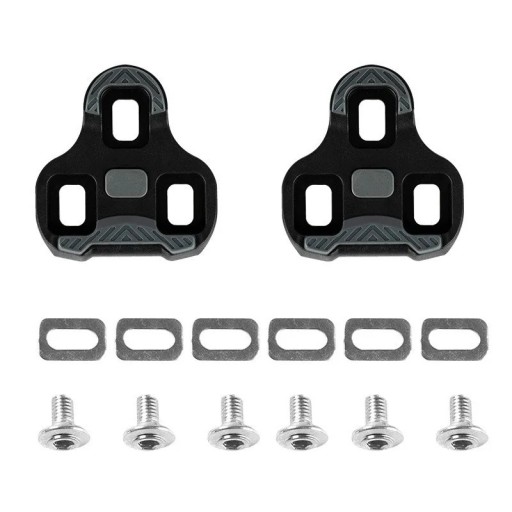 KEO zolen voor LOOK racepedalen 65 × 69 mm polyamide TPU met montageset en hoekinstelling voor racefietsen