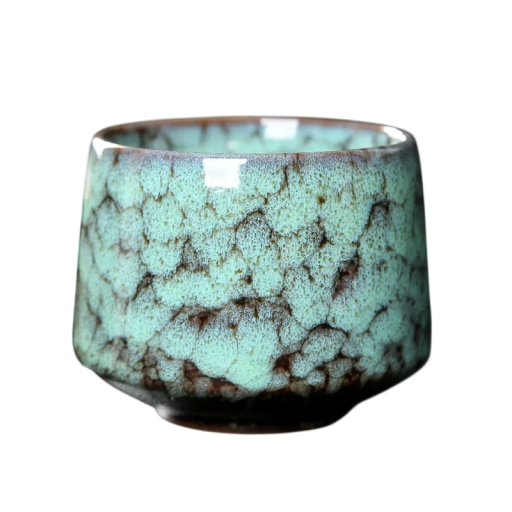 Keramický hrneček 200 ml kompaktní šálek na kávu a čaj 8,5 × 8,2 × 6,5 cm z keramiky pro každodenní použití doma i v kanceláři