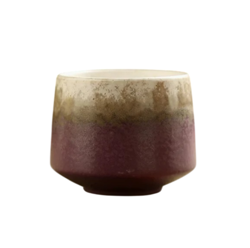 Keramický hrneček 200 ml kompaktní šálek na kávu a čaj 8,5 × 8,2 × 6,5 cm z keramiky pro každodenní použití doma i v kanceláři