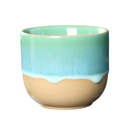 Keramický hrnek bez ouška 150 ml malý šálek na kávu a espresso pro domácí použití